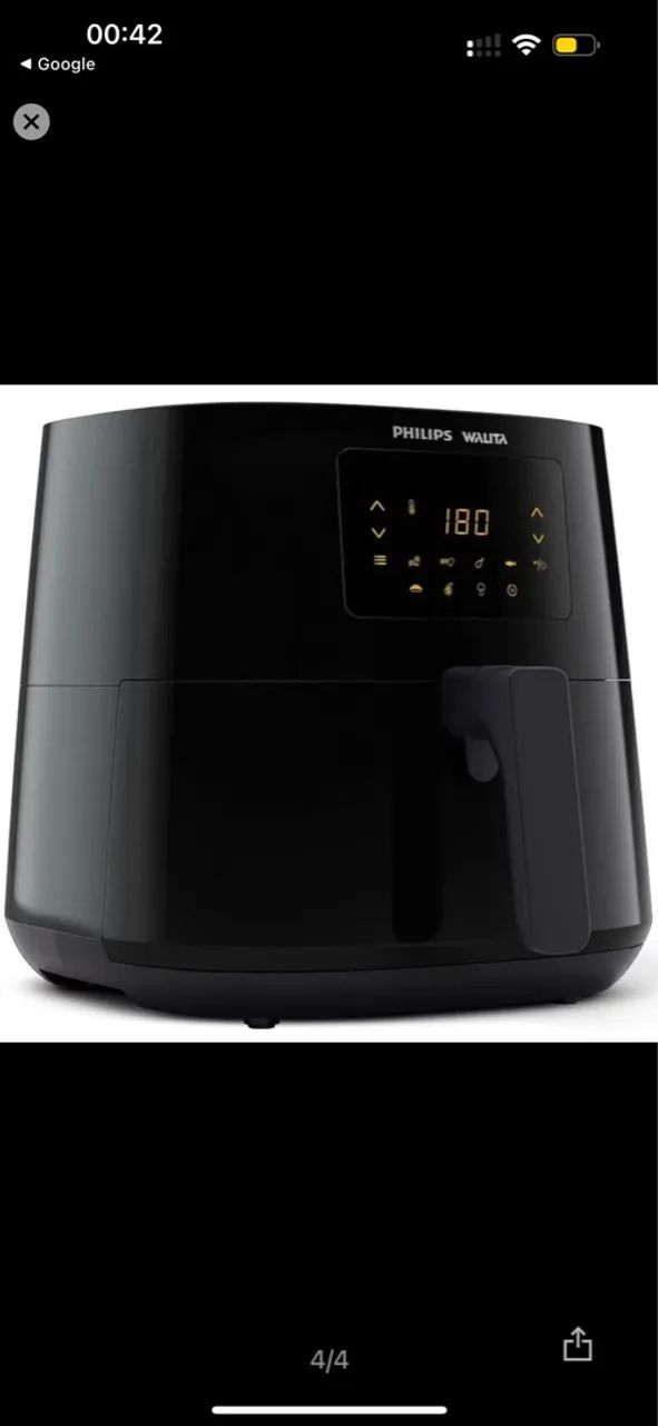 Air Fryer Philips Walita - Cozinha Prática e Saudável - Foto 3