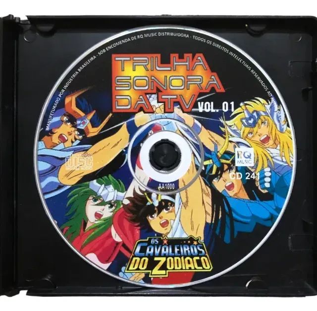 Cd Trilha Sonora Da Tv: Os Cavaleiros Do Zodíaco - CDs, DVDs etc