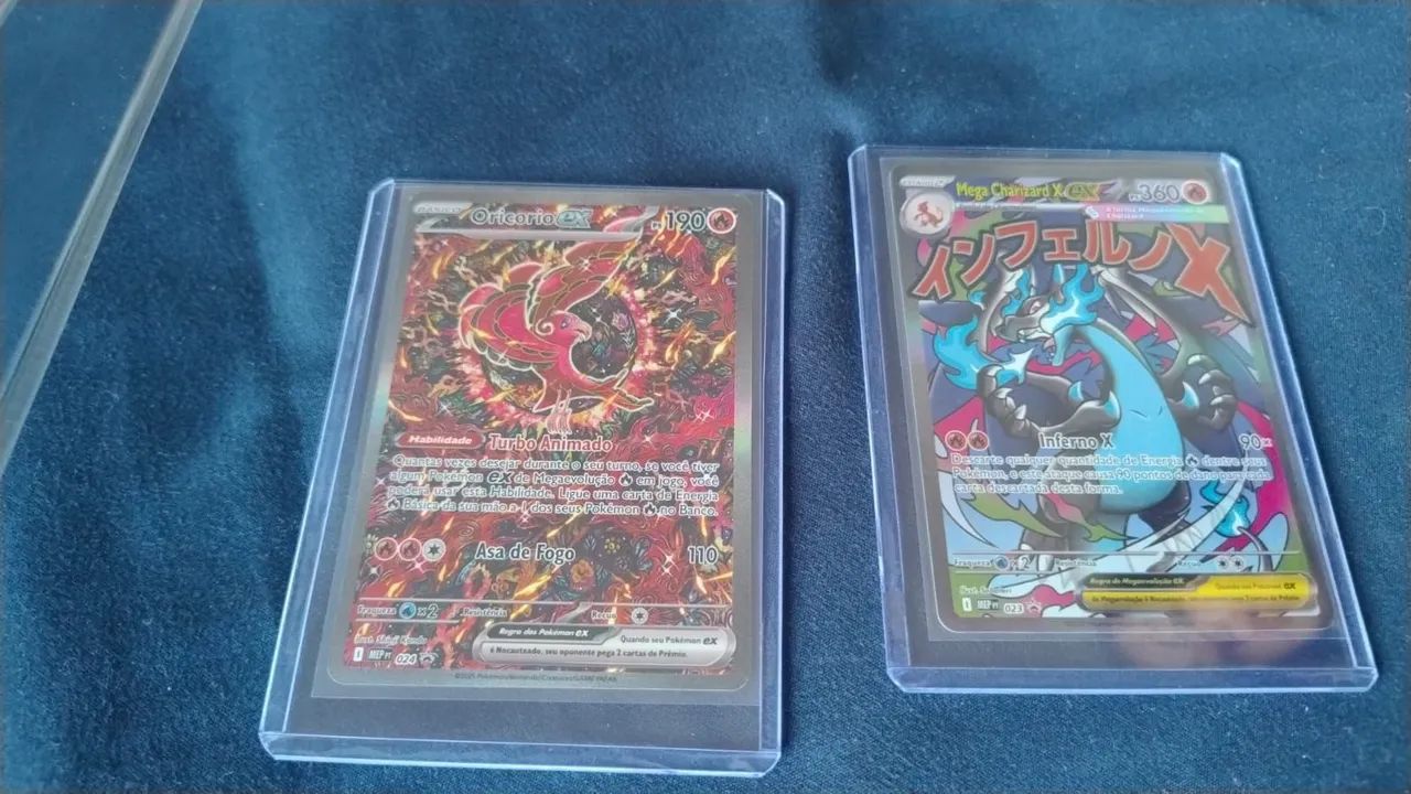 Oricorio e charizard promo SIR pt br M