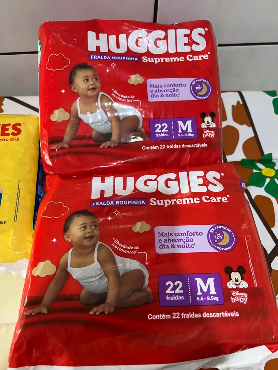 Fraldas descartáveis Huggies