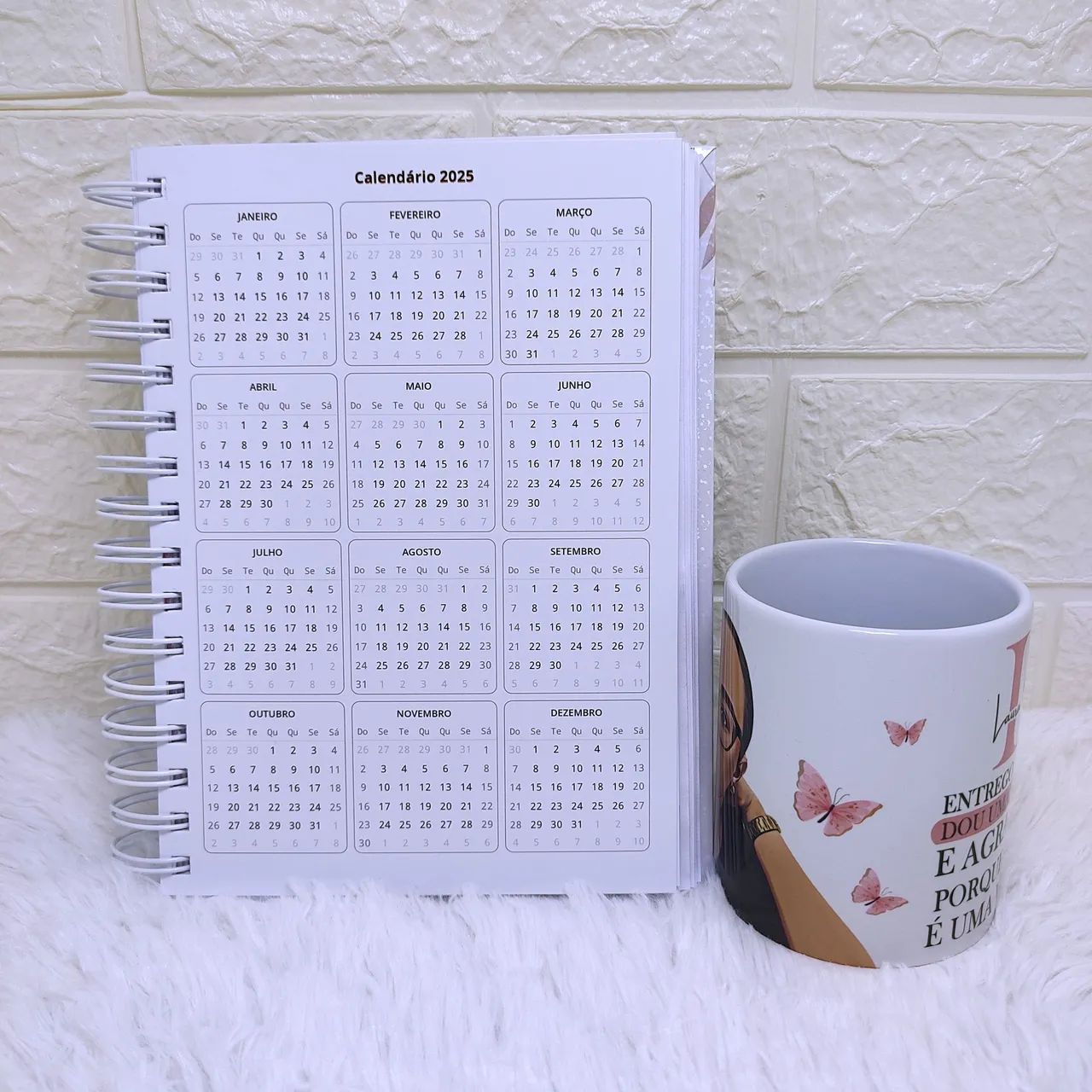 Kit  Personalizado Agenda + Caneca  - Foto 3