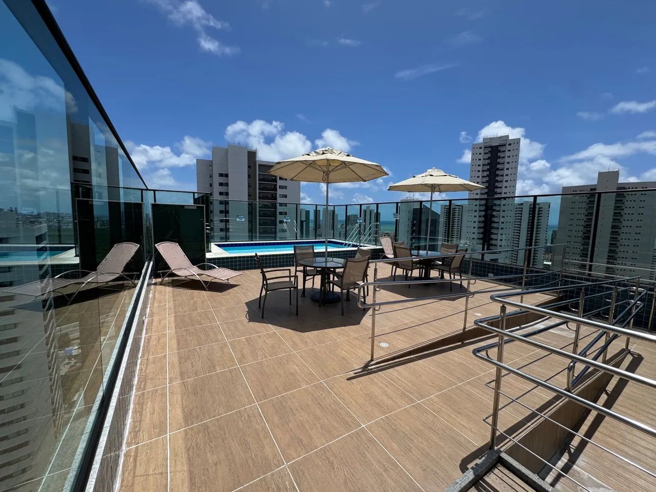 Apartamento Temporada com Piscina em Frente ao Mar - Foto 8