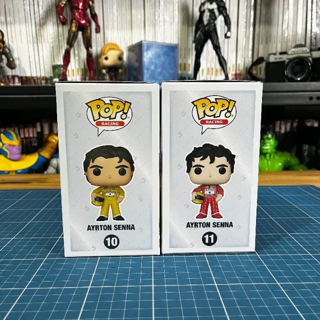 Kit Funko Pop Ayrton Senna 10 e 11 - Foto 2