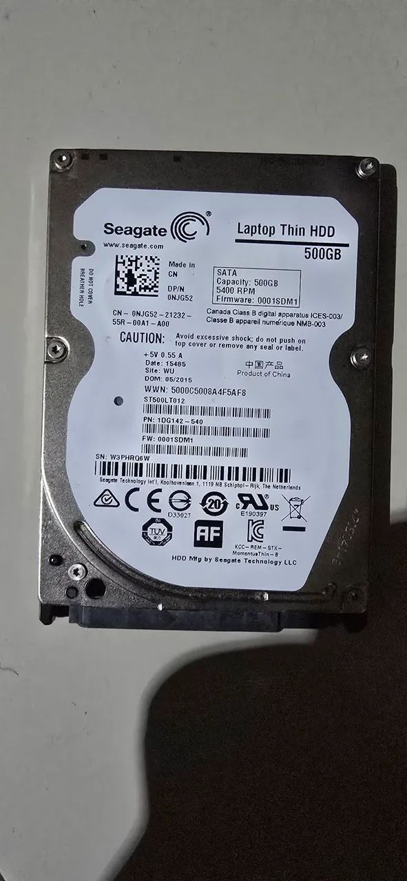 HD Seagate 500GB Laptop Thin HDD - Foto 2