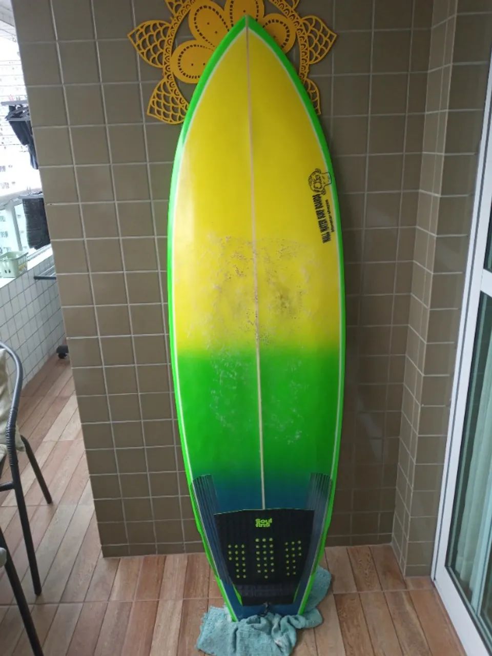 prancha fish 5'10 x 20' x 2' 7/8 39 litros R$ 900,00 - Foto 3