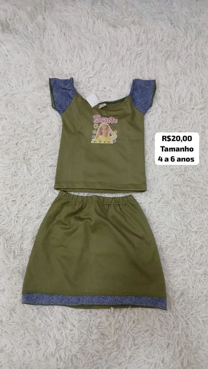 Conjunto infantil para meninas  - Foto 4