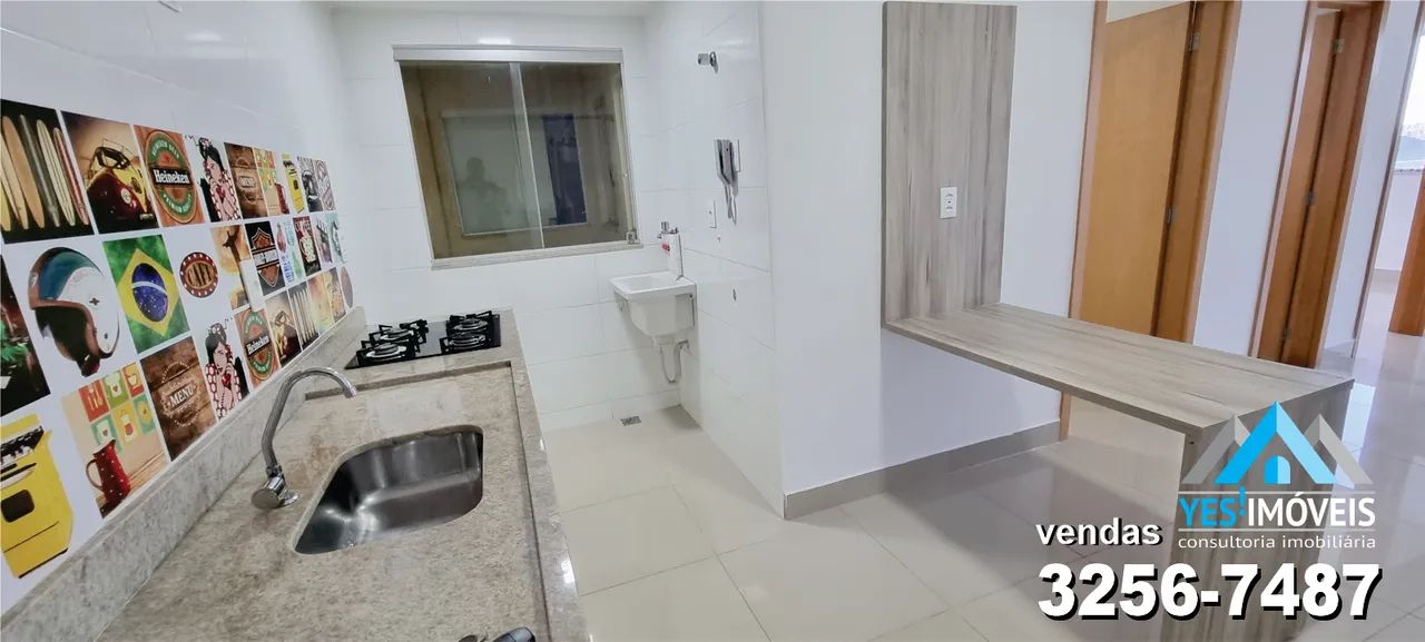 Ap Rua 10, 2 quartos, 1 vaga Elevador, Móveis Planejados, 48m2, Vicente Pires-DF. - Foto 2