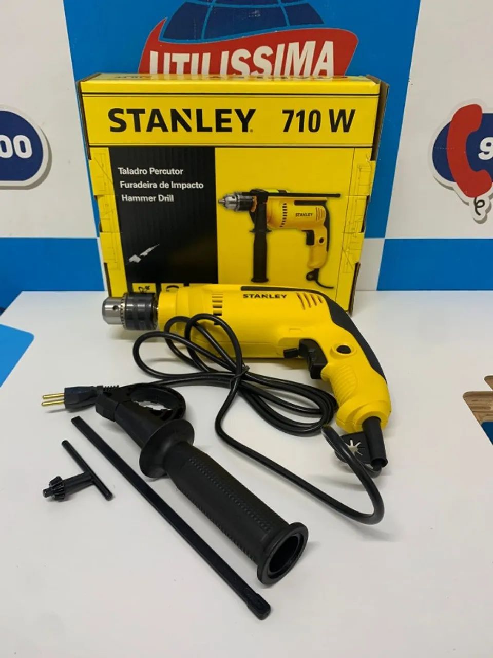 Furadeira de Impacto 1/2" Stanley 710W 127V