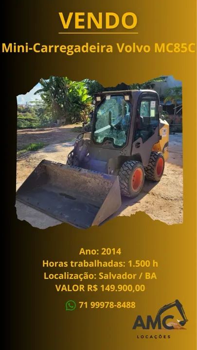 Volvo MC85E -  Minicarregadeir
