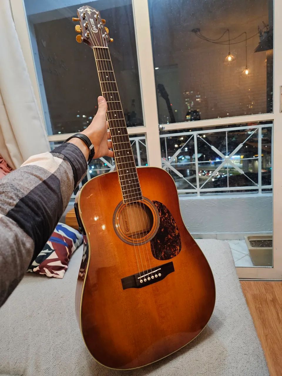 Violão Crafter DV 250 - All Solid Maciço Korea - Foto 5