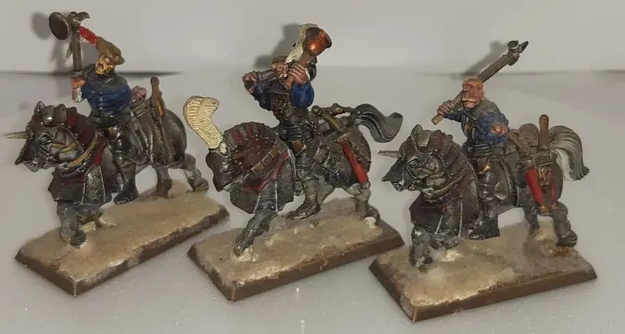 3 Figuras De Cavaleiros Medievais  - Foto 2