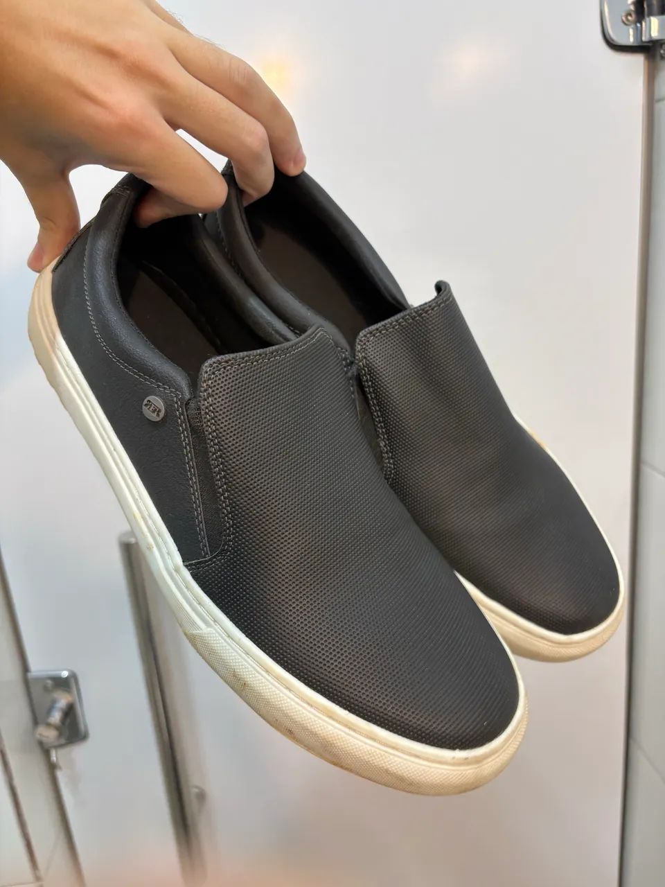 Sapato - Slip on, PRETO - tam 41 - Foto 3