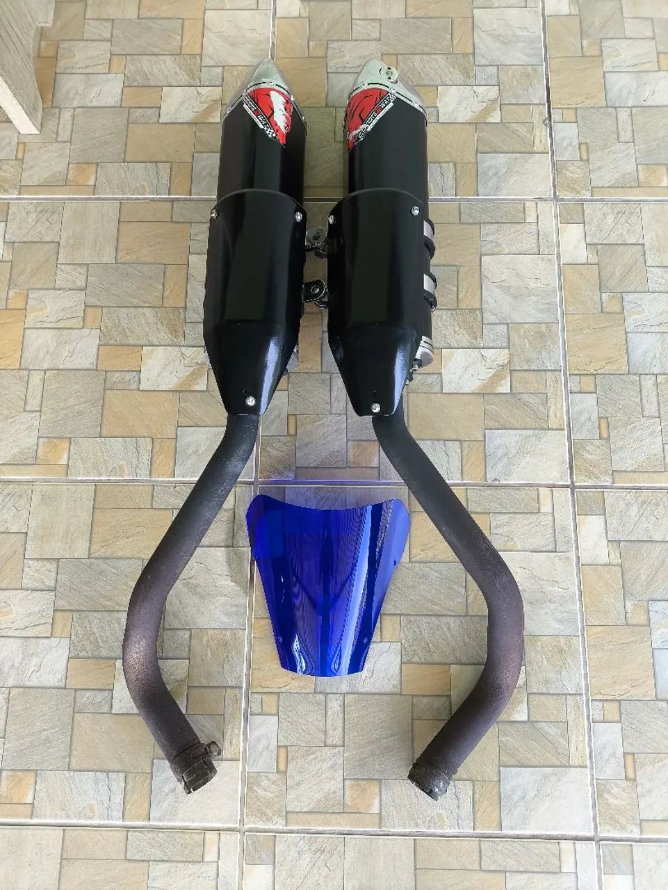Escapamento XT 660 coyote two way