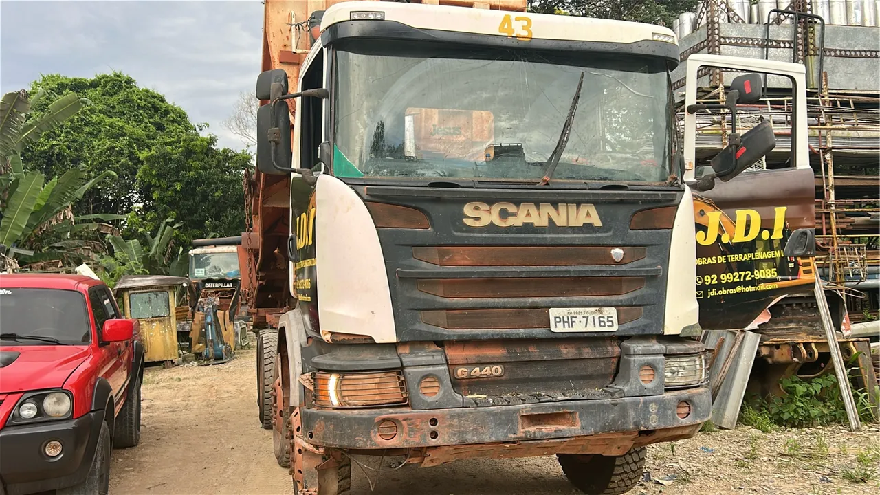 Caminhão Scania G440 Caçamba
