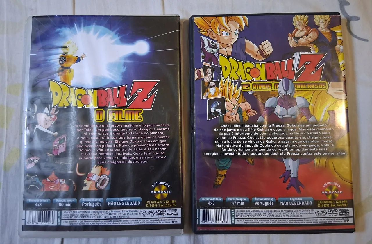 LOTE - Dragon Ball Z - O Filme e Os Rivais Mais Poderosos - Foto 3