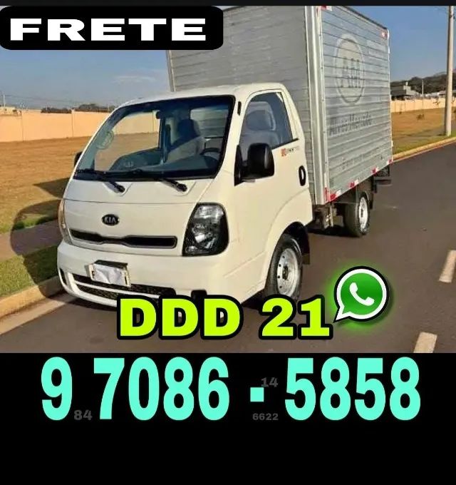 Frete e Mudanças - Atendimento em Comércios e Particular