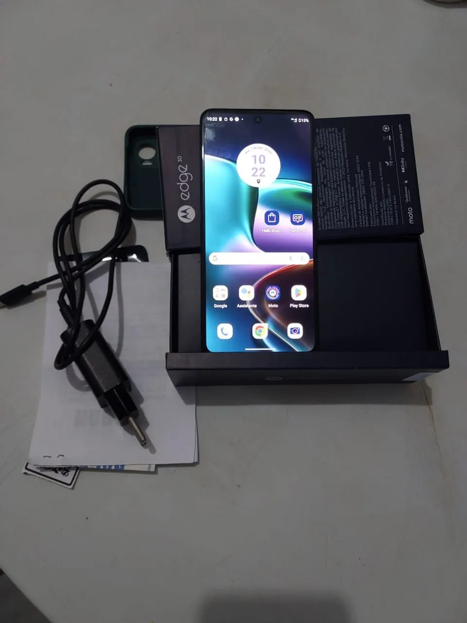 Só trocas Motorola Edge 30 5G 256gb 8gb de RAM