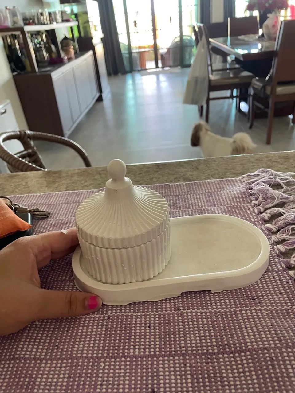 Conjunto de Vasos Decorativos em Cimento - Foto 4
