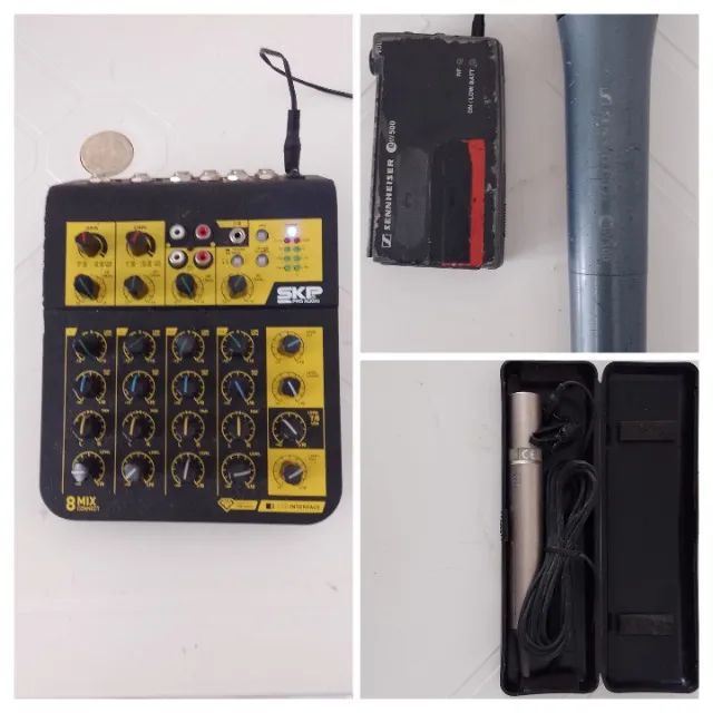 Equipamentos de Áudio Profissional - Ótimo Estado (Venda Separada ou Juntos)