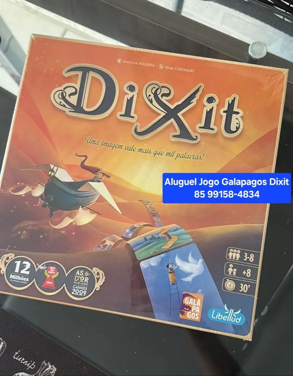 Aluguel de Jogo de Tabuleiro Dixit Galapagos