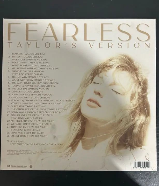 Vinil Taylor Swift - Fearless (Taylor?s version) - Foto 2