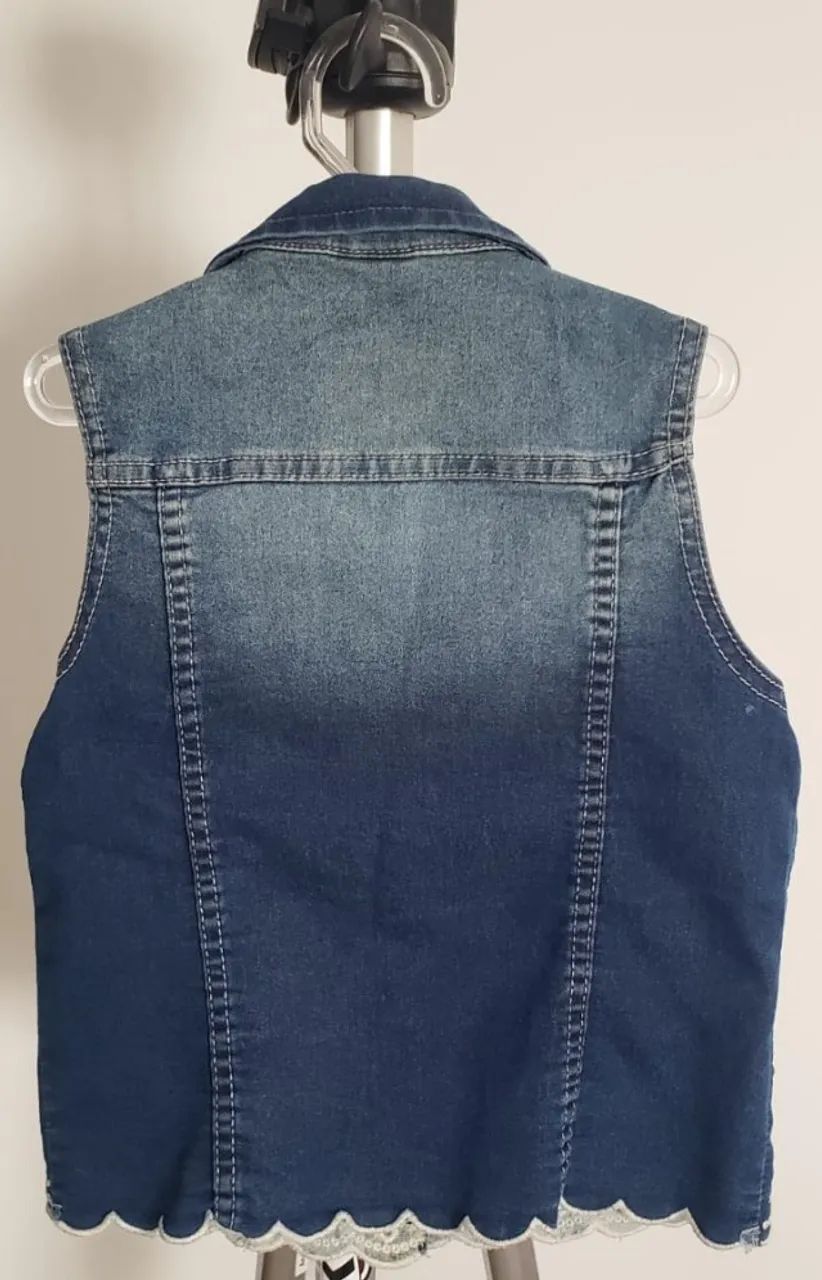 colete infantil jeans - Foto 2