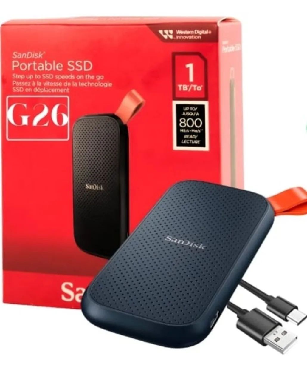 Ssd externo 1TB Scandink original 