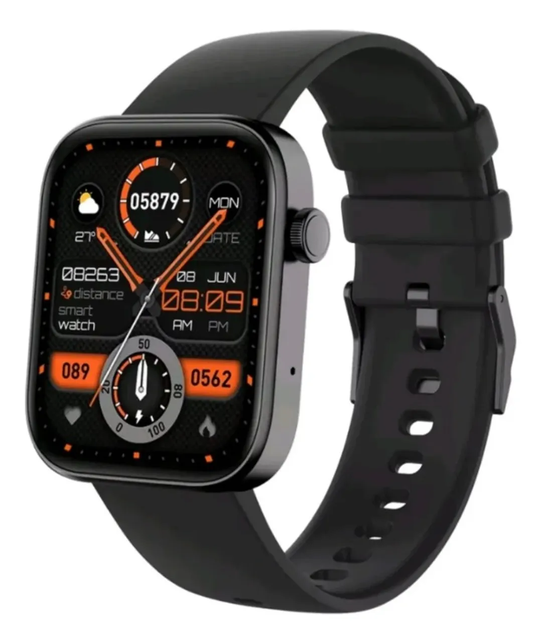 Smart Wacth Colmi P71 Tela Ips 1,9 Preto Cor Da Caixa Azul