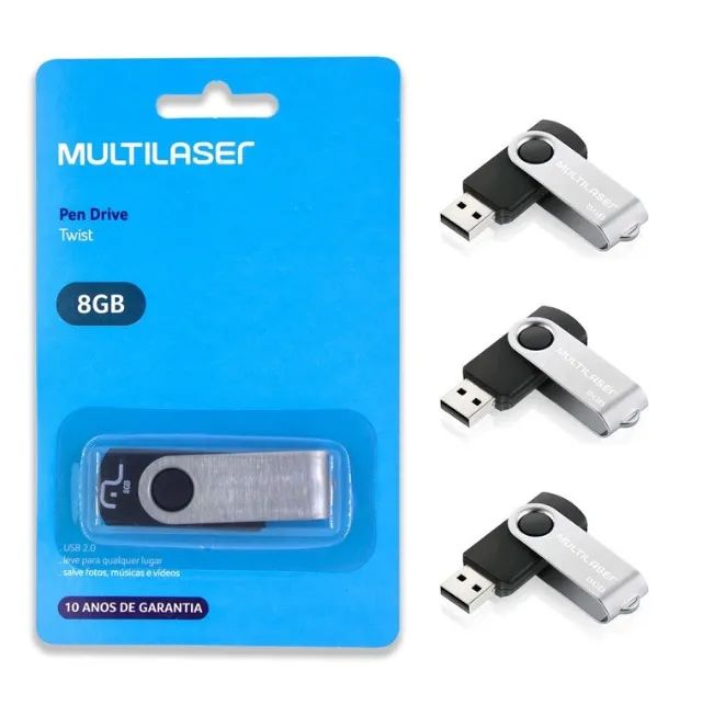 Pen Drive Multilaser Twist 8 GB - Foto 3