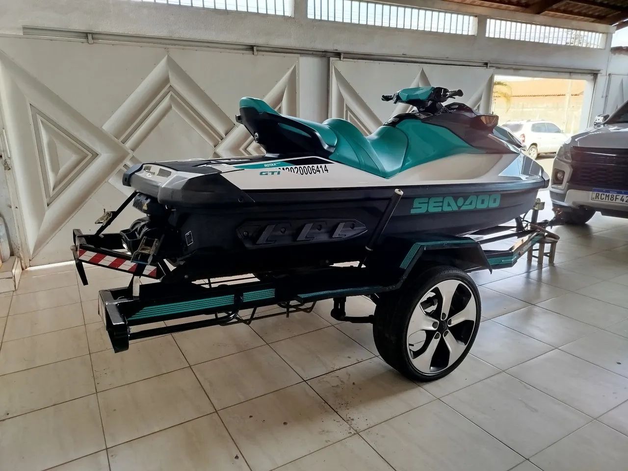Jet seadoo GTI 130 ano 2020 com 77 horas. - Foto 8