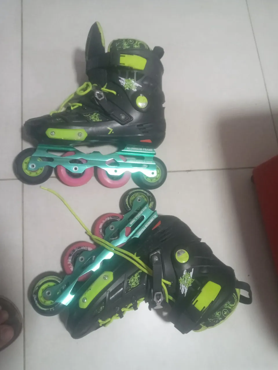 Patins em ótimo estado