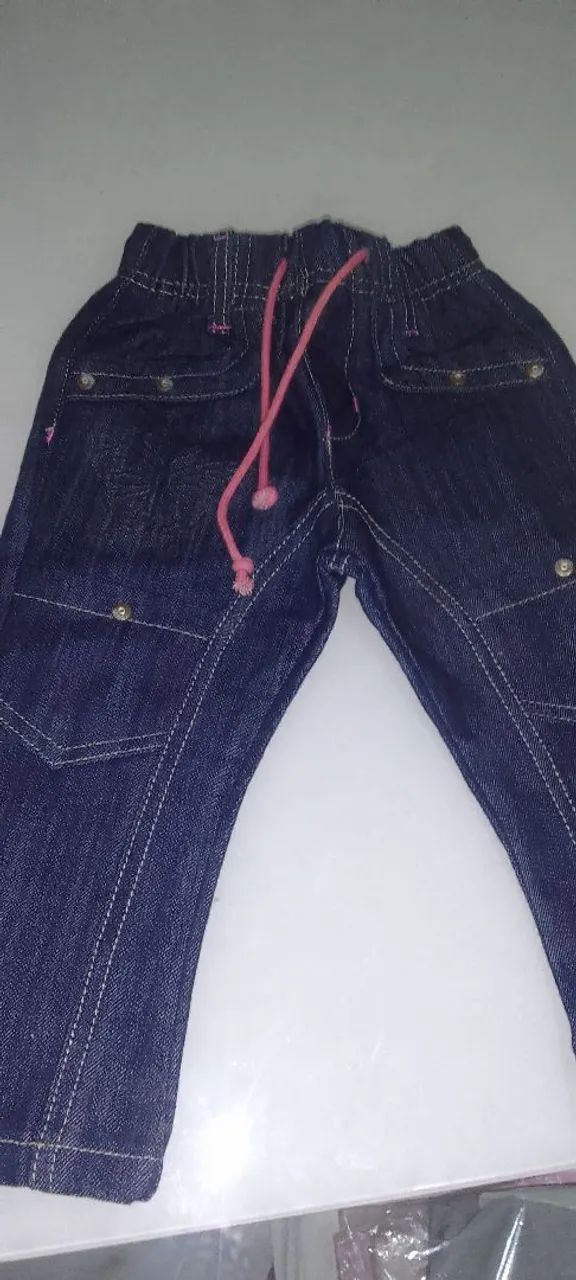 Calças jeans para meninas