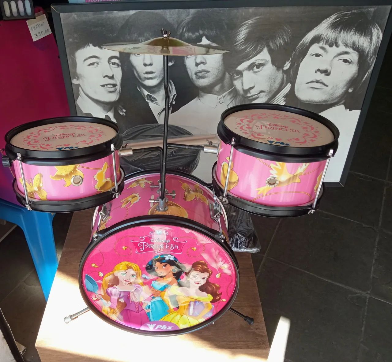 Bateria infantil princesa/Disney - Foto 2