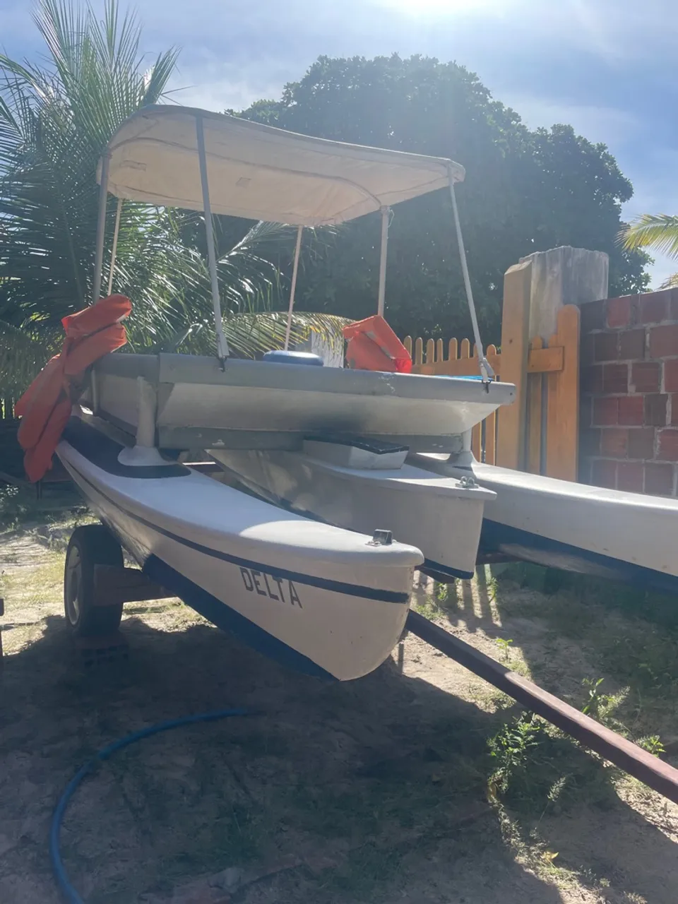 VENDO BARCO CATAMARÃ ?DELTA? - PRONTO PARA O LAZER!