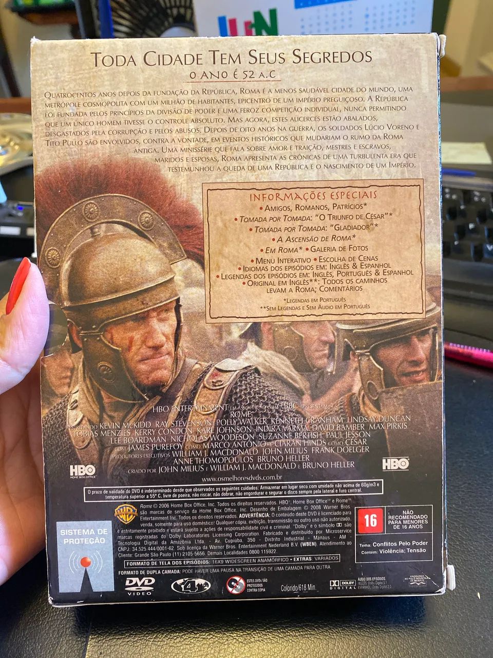 Box DVD Roma Temporada 1 Completa - Foto 2