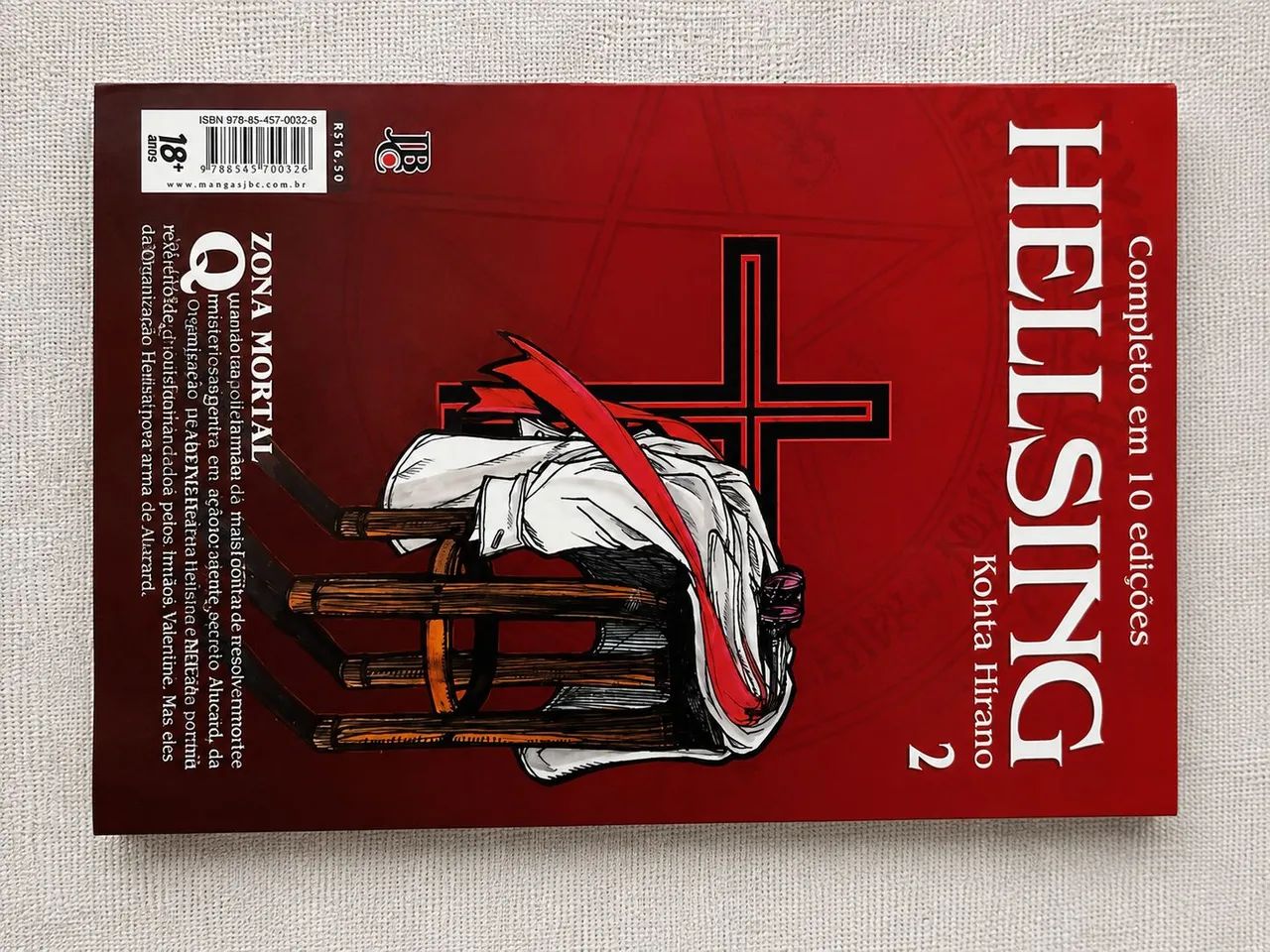 Hellsing Vol. 1,2 e 3 | JBC | Seminovos  - Foto 3