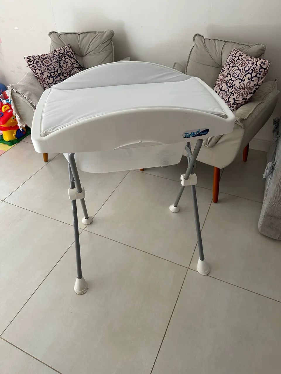Banheira com trocador e suporte - Foto 3