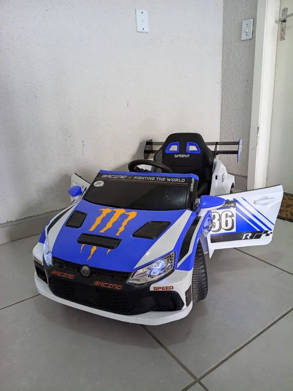 Carrinho eletrico infantil  - Foto 4