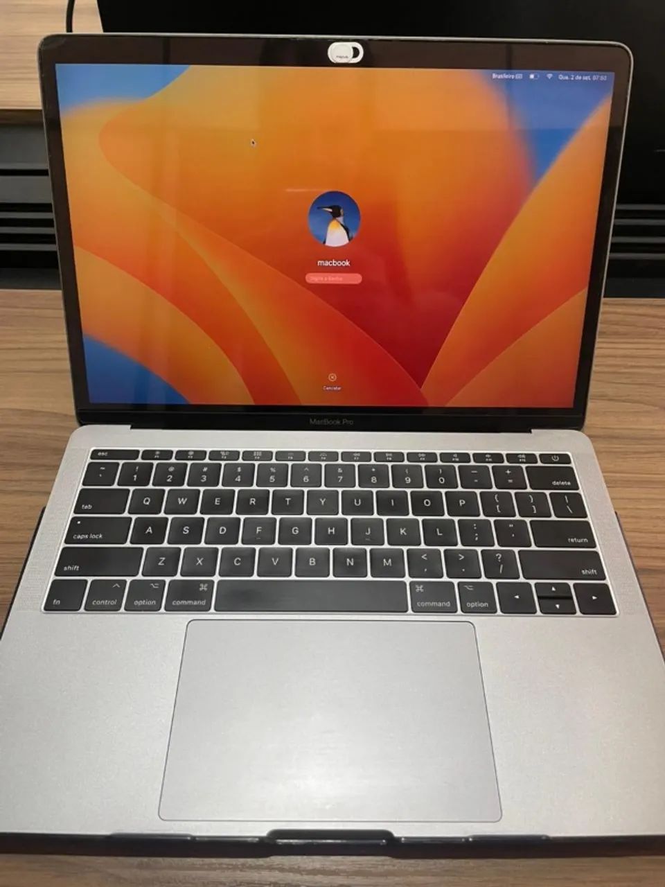 MacBook Pro 13" 2017 - 256GB SSD / Apenas 377 Ciclos / Excelente Estado