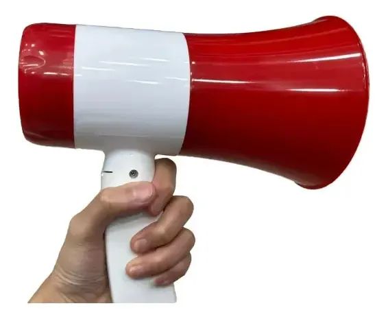 Megafone Tomate Recarregável Com Gravador e Cirene - Foto 3