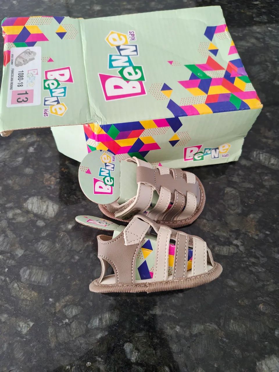 Sandália infantil masculina