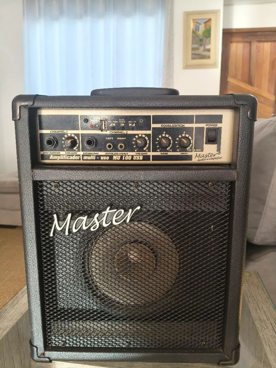Caixa amplificada Master 30w 