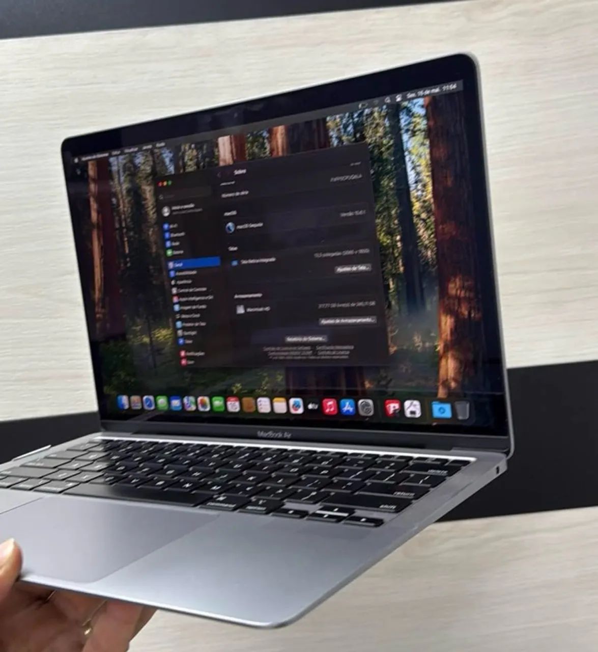 MacBook M1 Air 2020 8GB 256GB 500 Ciclos Loja física - Notebooks