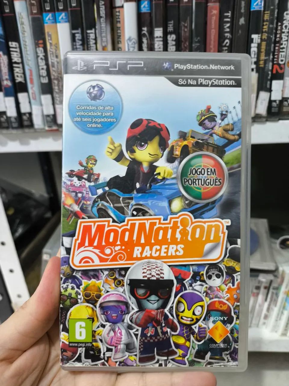 Modnation Racers Psp Disc Mod Nation Racers PSP - Jogos de Vídeo Game - Fátima, Joinville ...