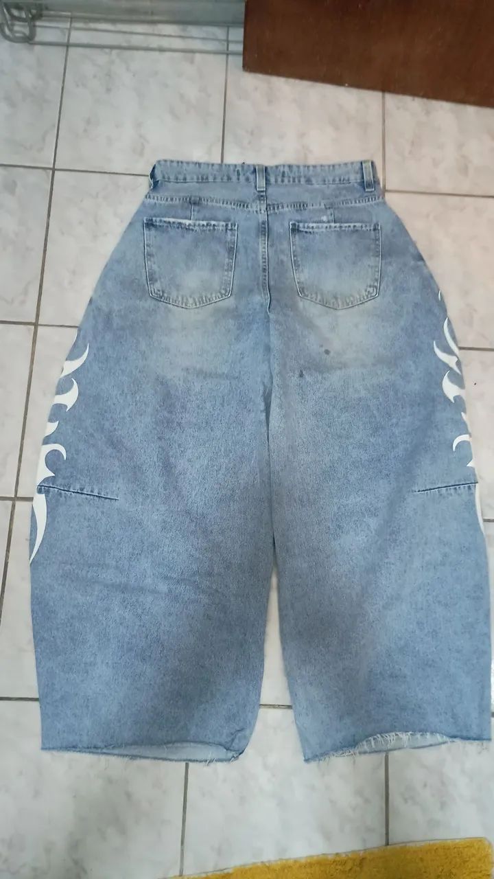 CALÇA MEGA BAGGY MASCULINA - Foto 2