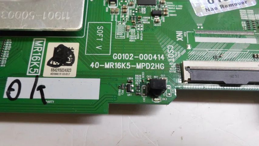 Placa Principal 40-mr16k5-mpd2hg Para Tv TCL SEMP 43r6610 - Foto 2