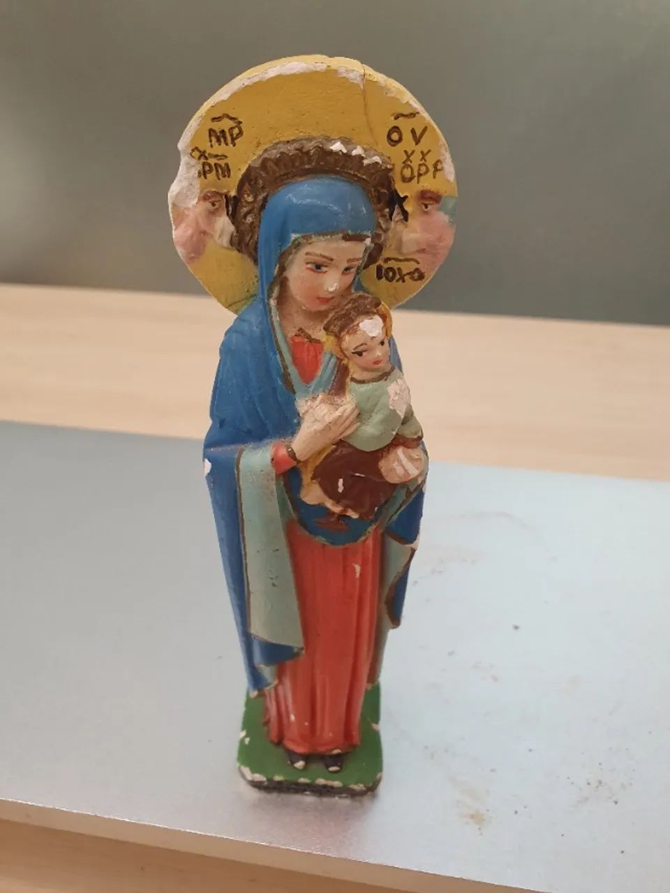 Nossa Senhora Do Perpétuo Socorro Arte Sacra com 18cm - Foto 2