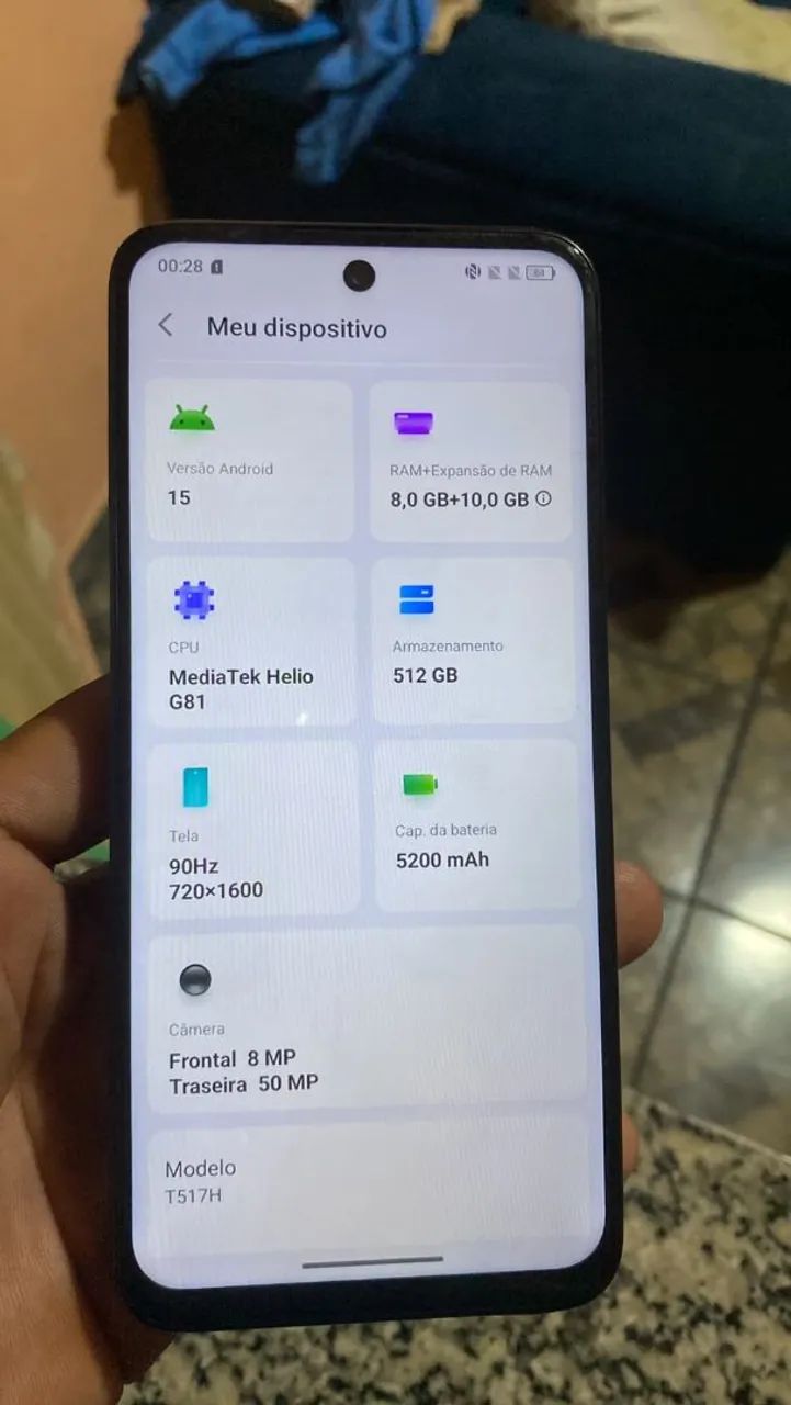 512gb 18RAM TCL 60 SE - Foto 2