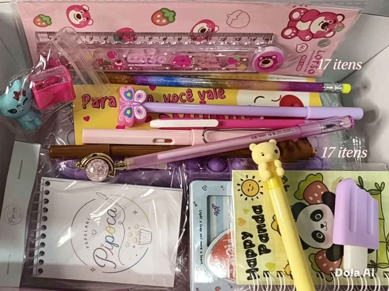 Papelaria Pipoca Kit 10 UN - Foto 4