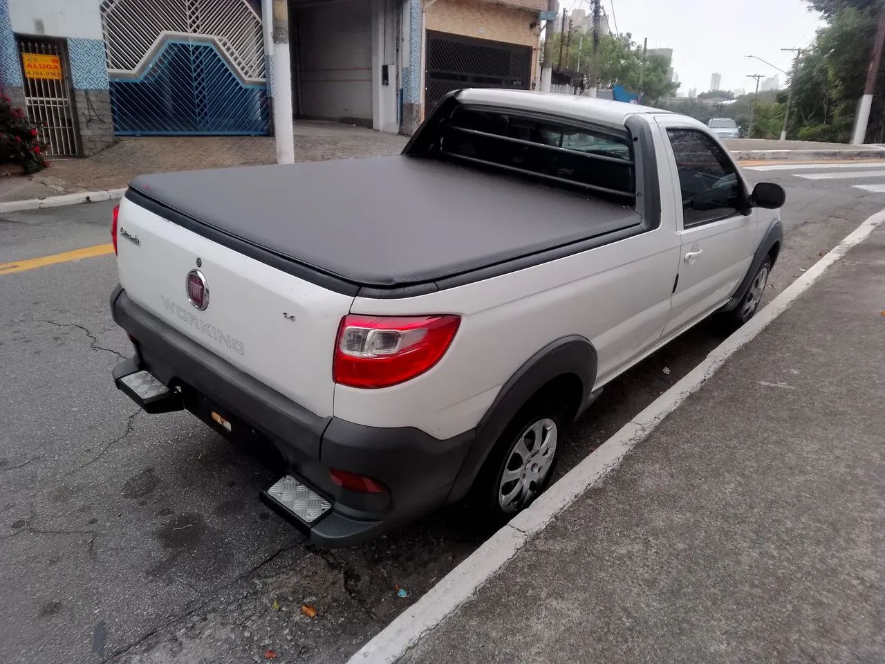 Fiat Strada Working Hard 1.4 Fire Flex 8V CS 2017 - Foto 4